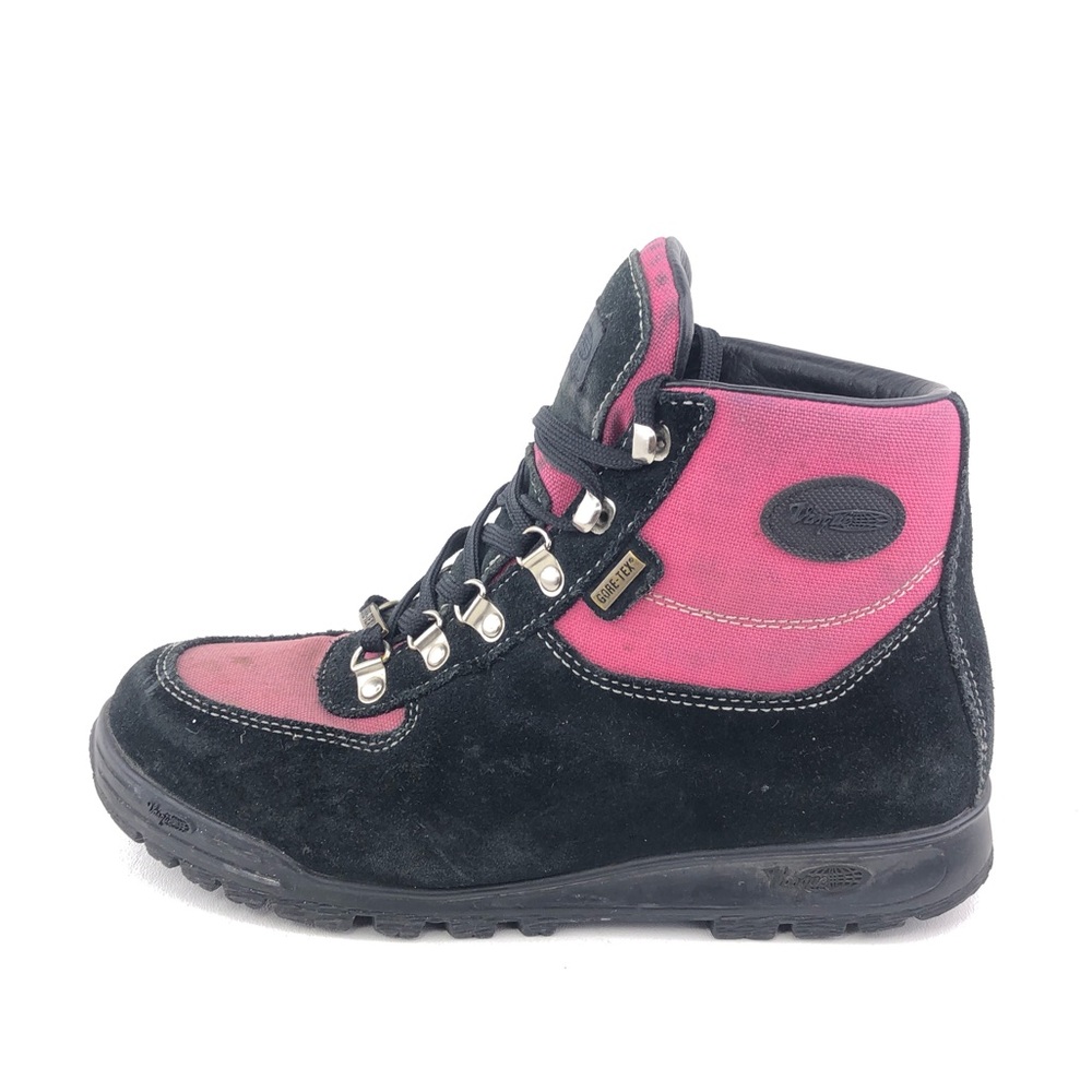 Vasque Black Leather Hiking Boots 6